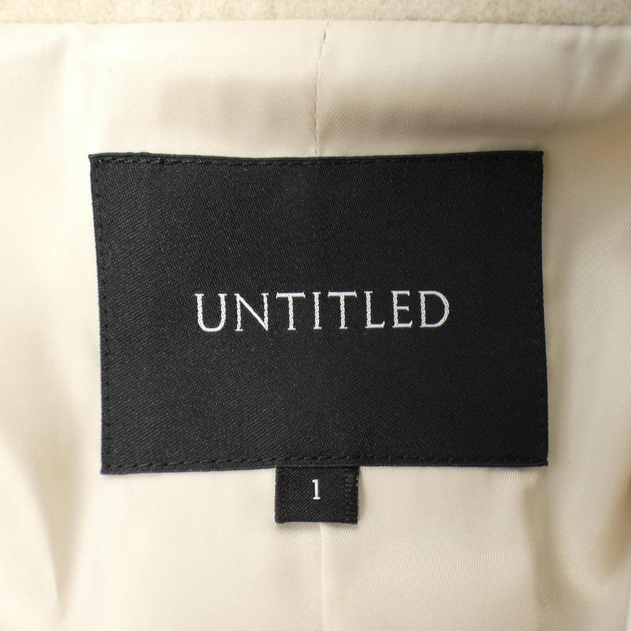アンタイトル UNTITLED ジャケット