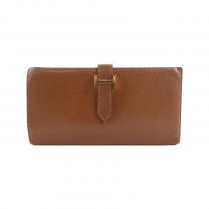 HERMES trifold long wallet