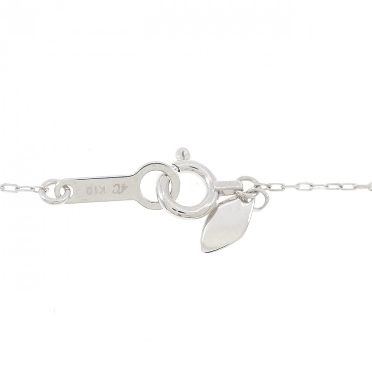 4゜C ホワイトトパーズ ネックレス