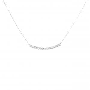 K18WG ダイヤモンド ネックレス 0.53CT