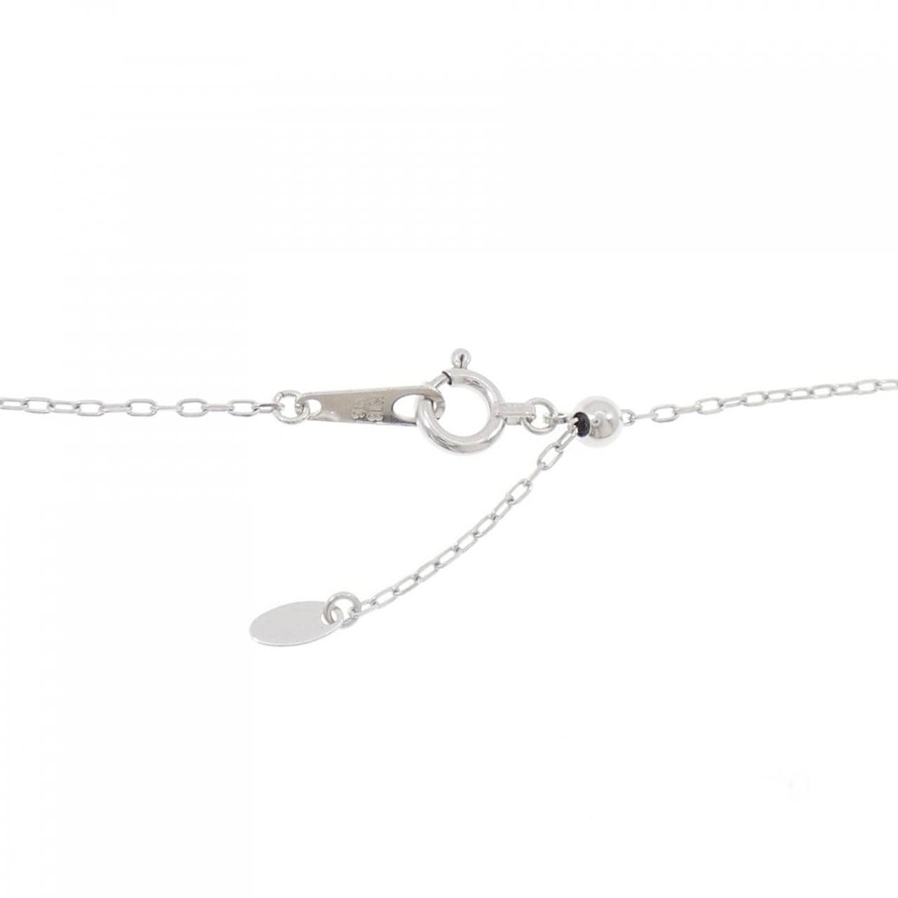 K18WG ルビー ネックレス 0.87CT