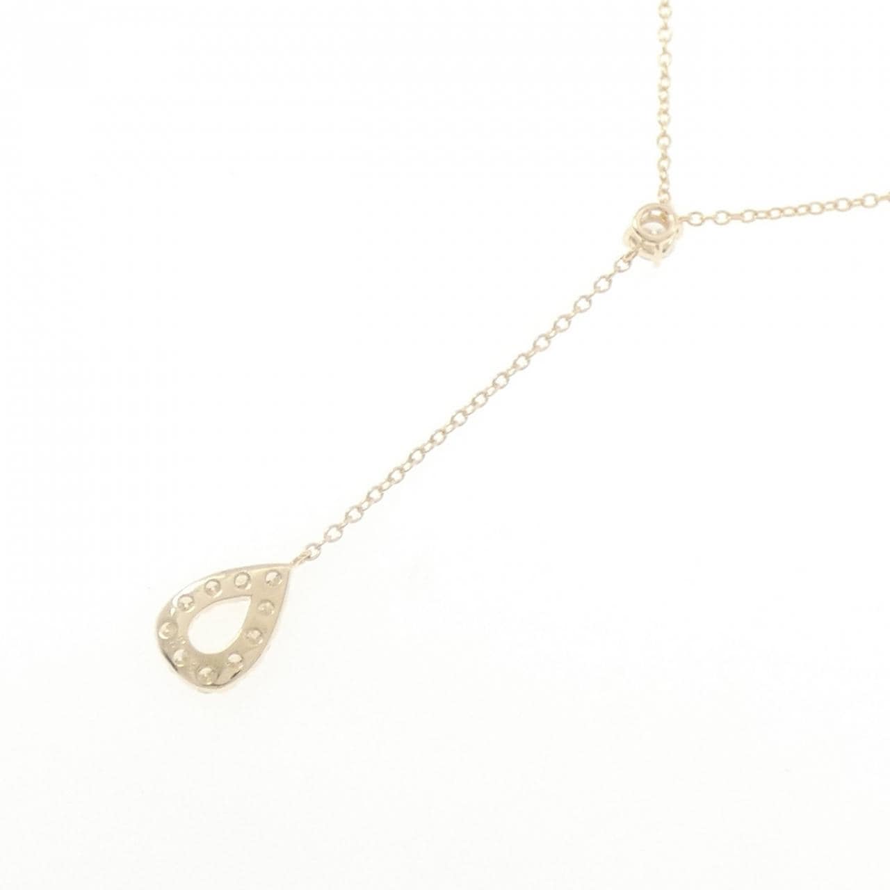 【リメイク】K10YG ダイヤモンド ネックレス 0.28CT