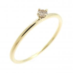 K18YG ダイヤモンド リング 0.05CT