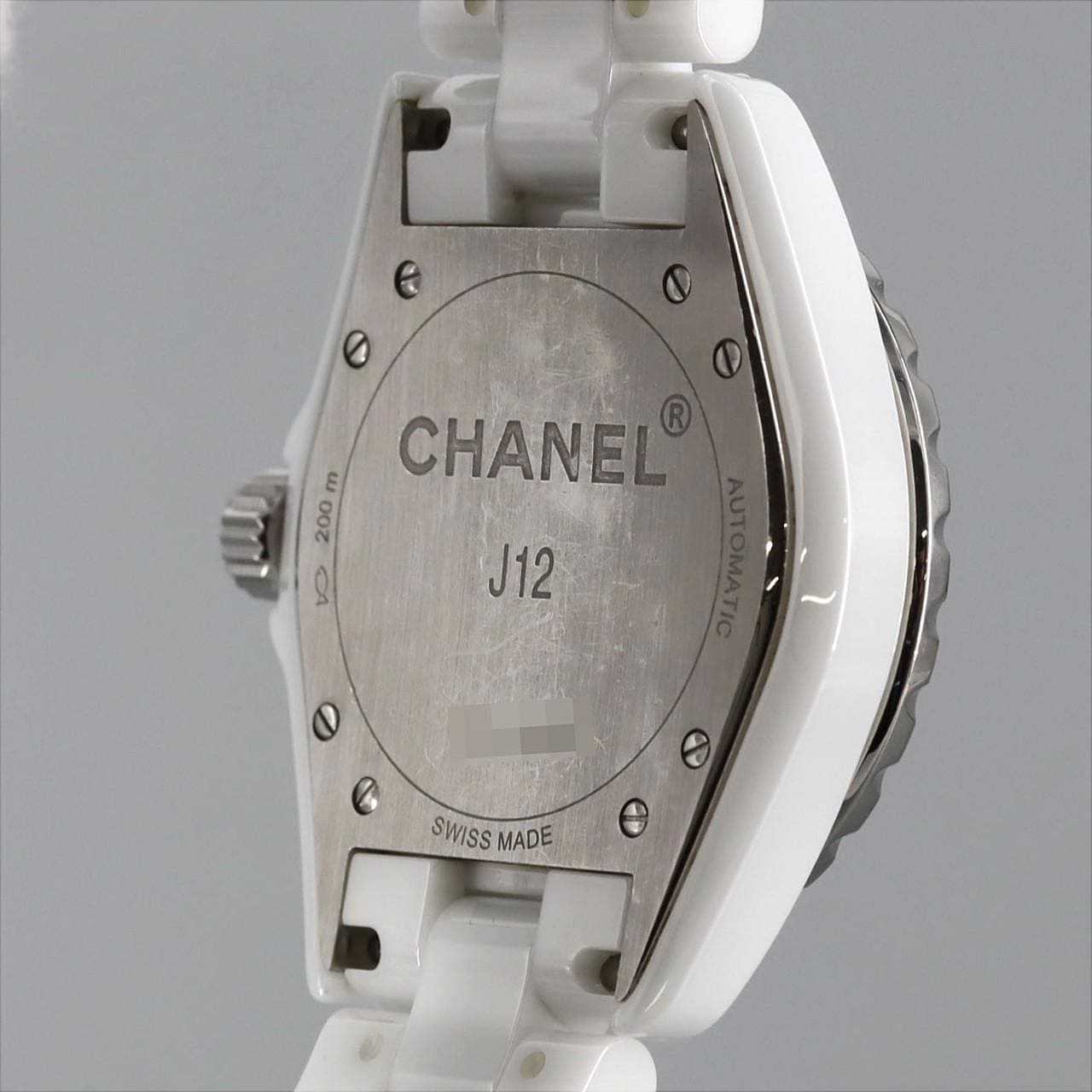 【ノーメンテナンス特価】シャネル J12 38mmセラミック･12P H1629 セラミック 自動巻