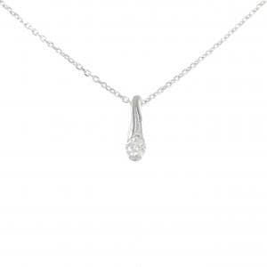 K18WG ダイヤモンド ネックレス 0.24CT