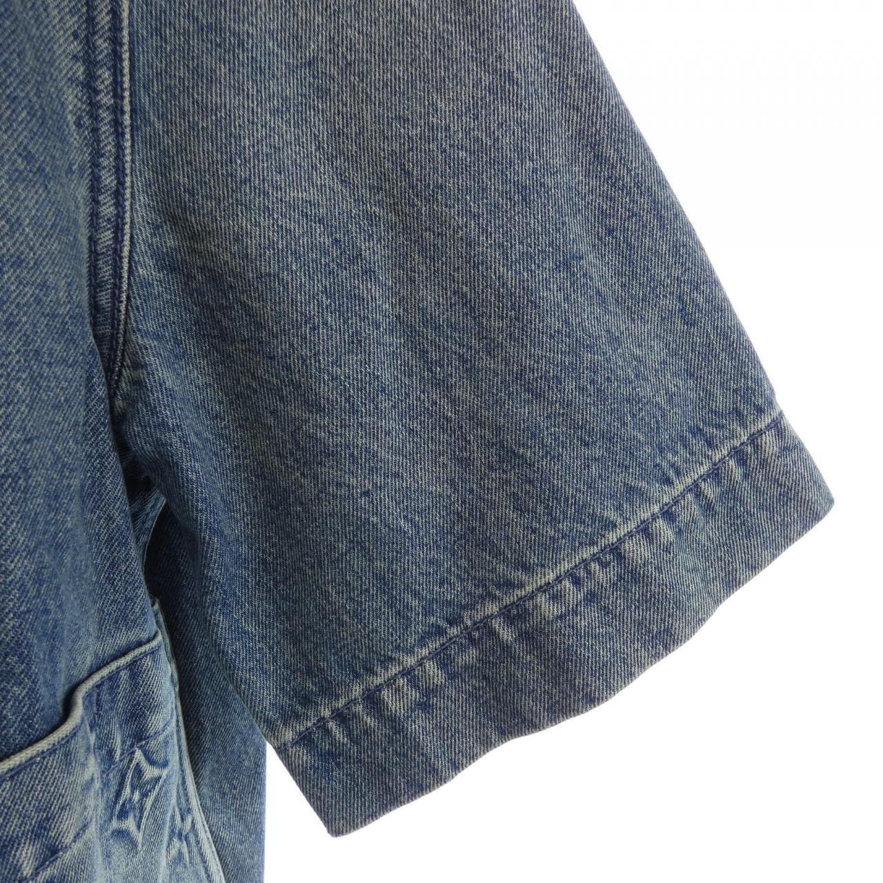 ルイヴィトン LOUIS VUITTON ショートスリーブデニムワークウエアシャツ HOS46WY38 デニムジャケット