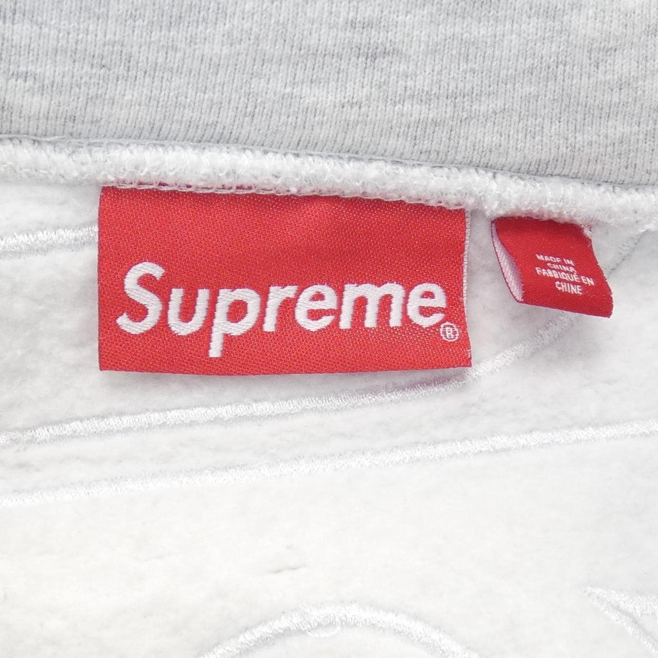 シュプリーム SUPREME Satin Applique パーカー