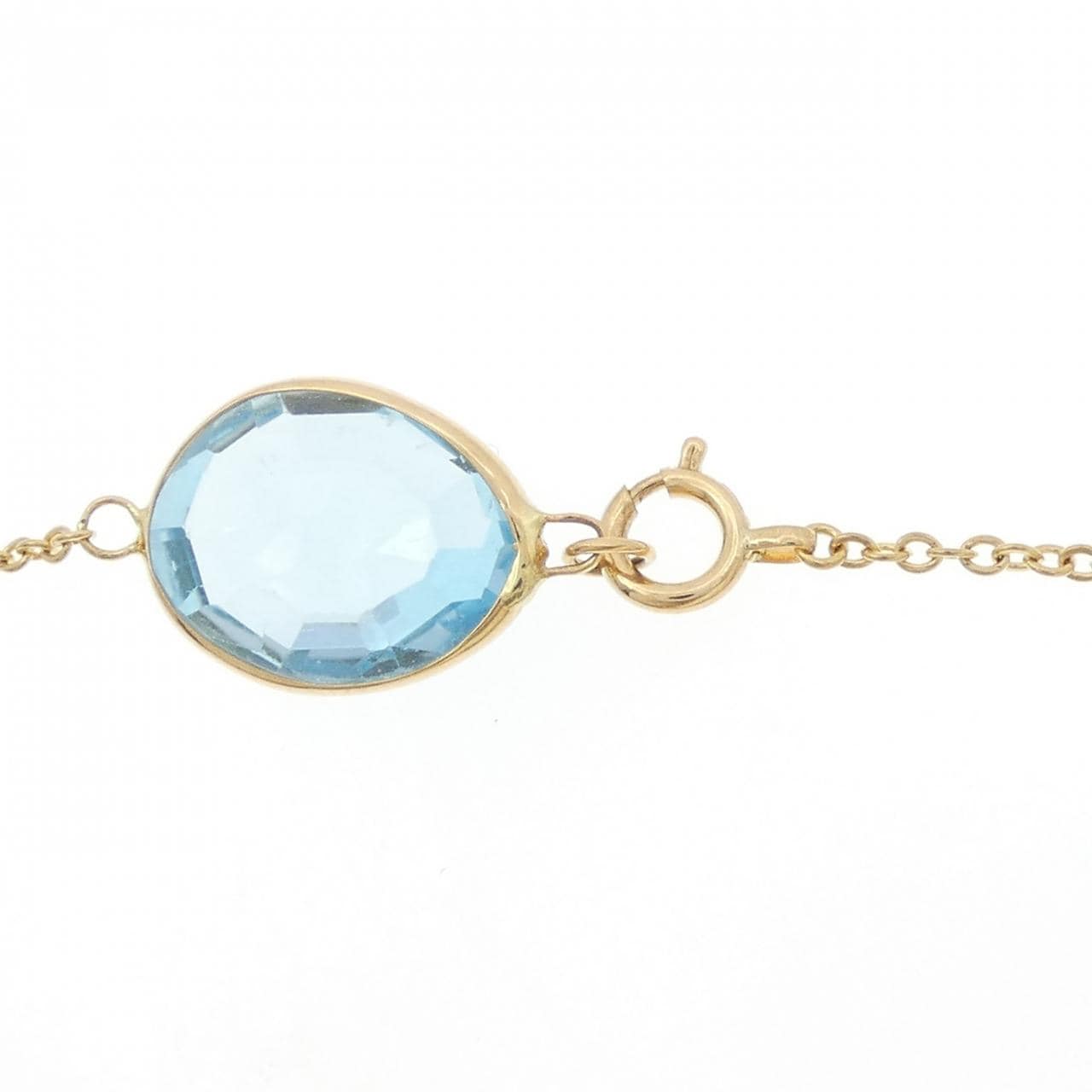 K18YG カラーストーン ブレスレット