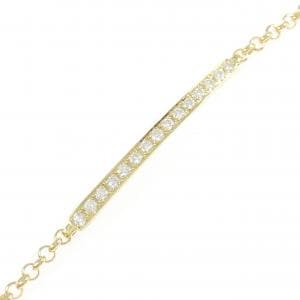 K18YG ダイヤモンド ブレスレット 0.30CT