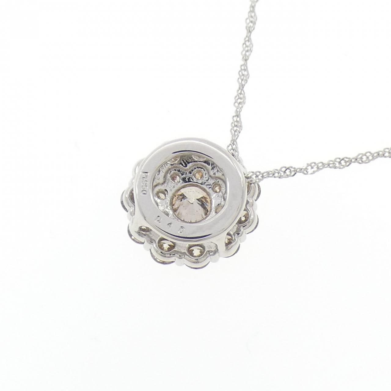 PT950 ダイヤモンド ネックレス 0.40CT