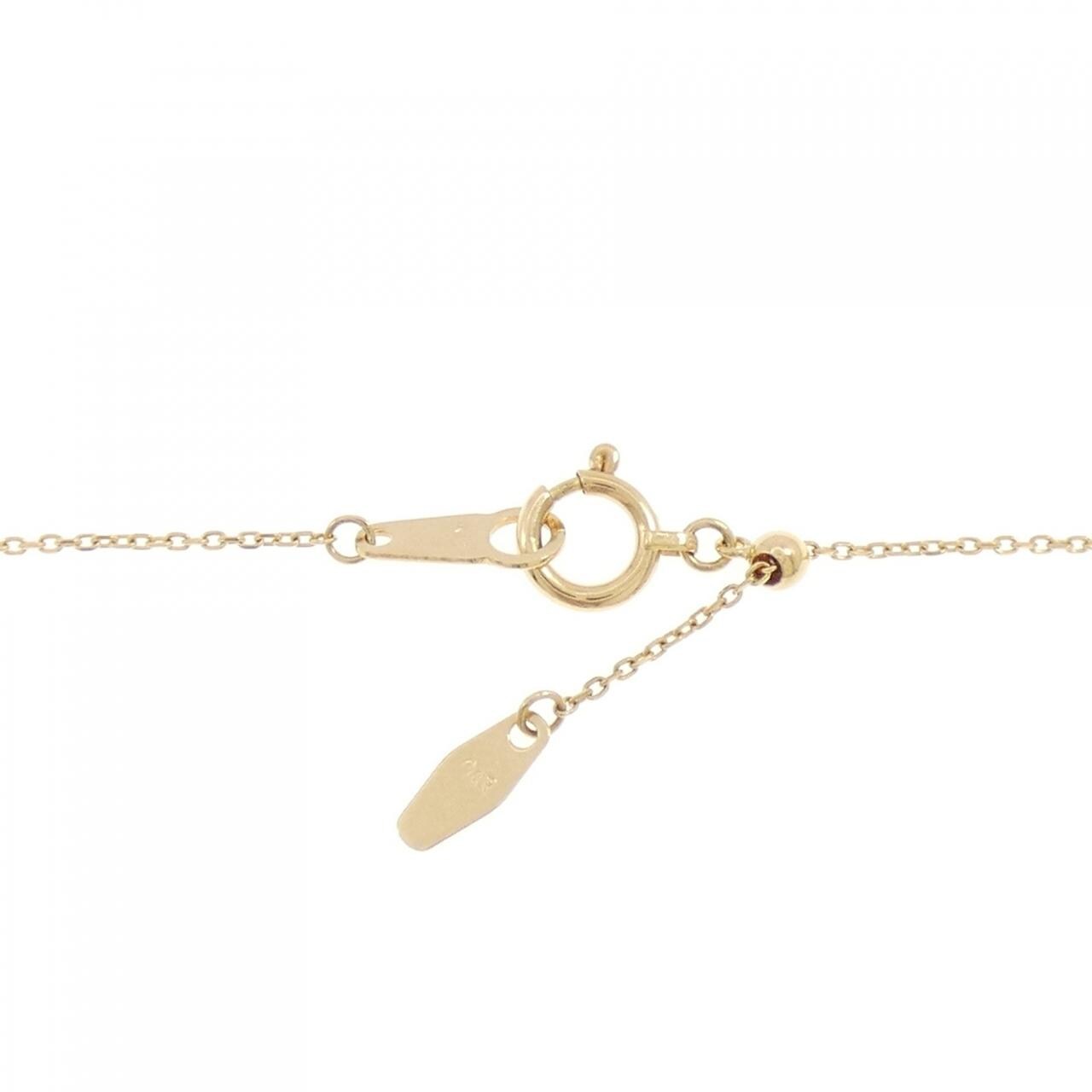 K18YG ダイヤモンド ネックレス 0.20CT