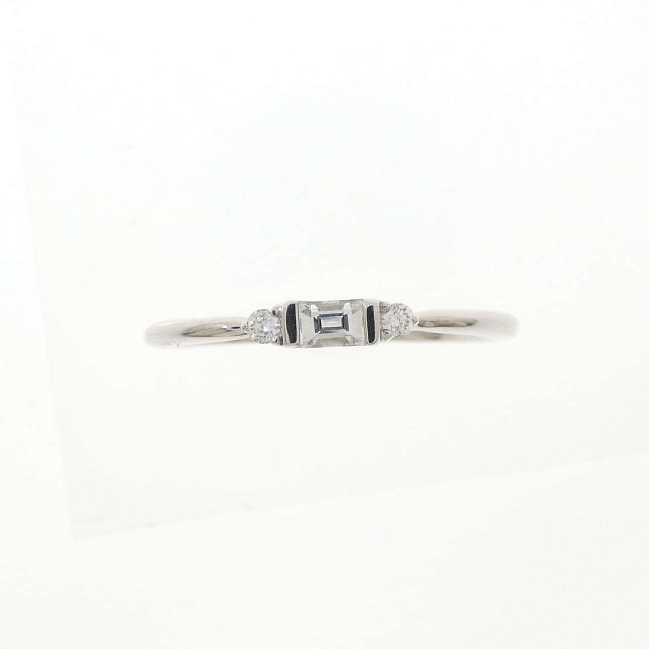 PT950 ダイヤモンド リング 0.07CT