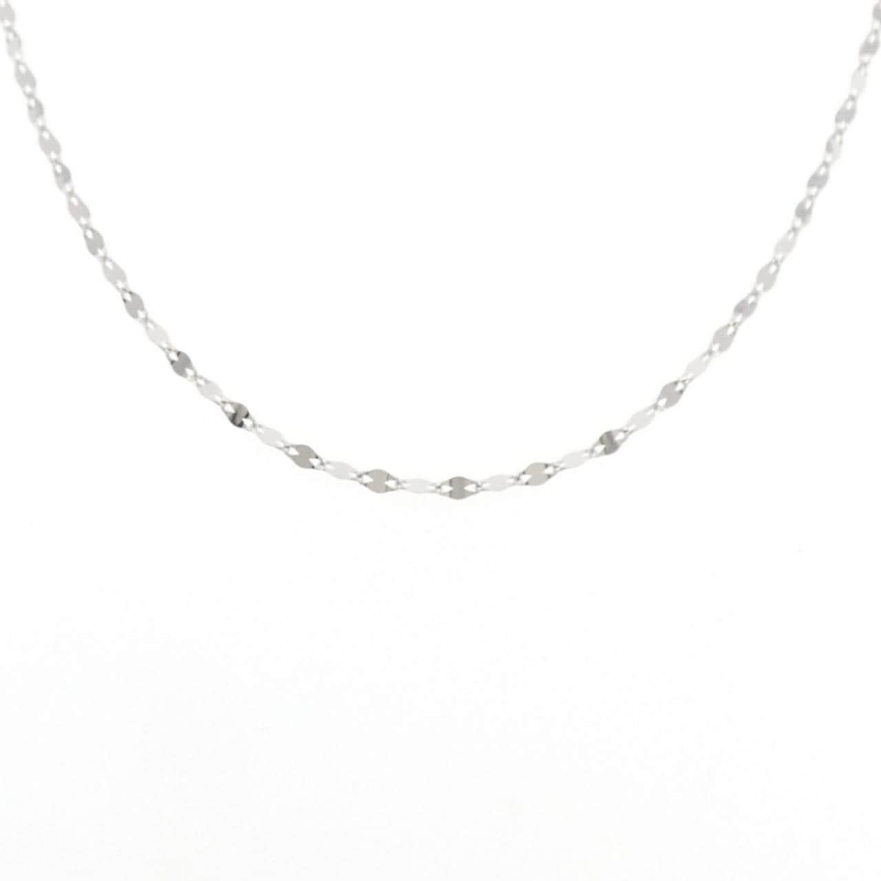 K18WG ネックレス