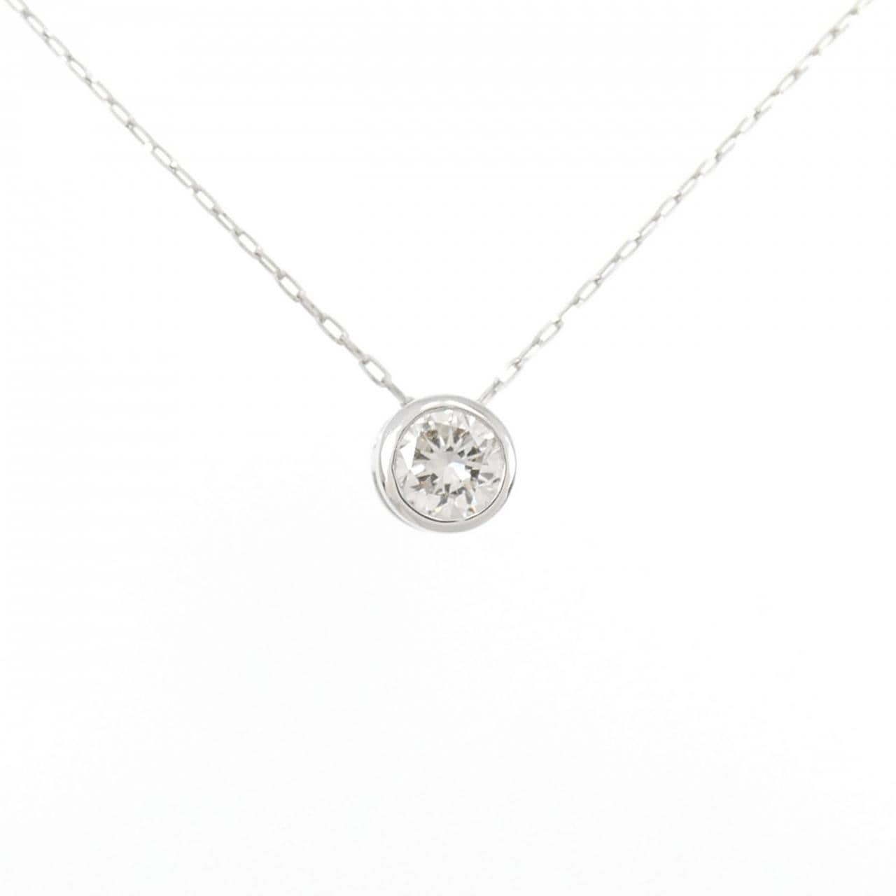 [BRAND NEW] PT Solitaire Diamond Necklace 0.20CT