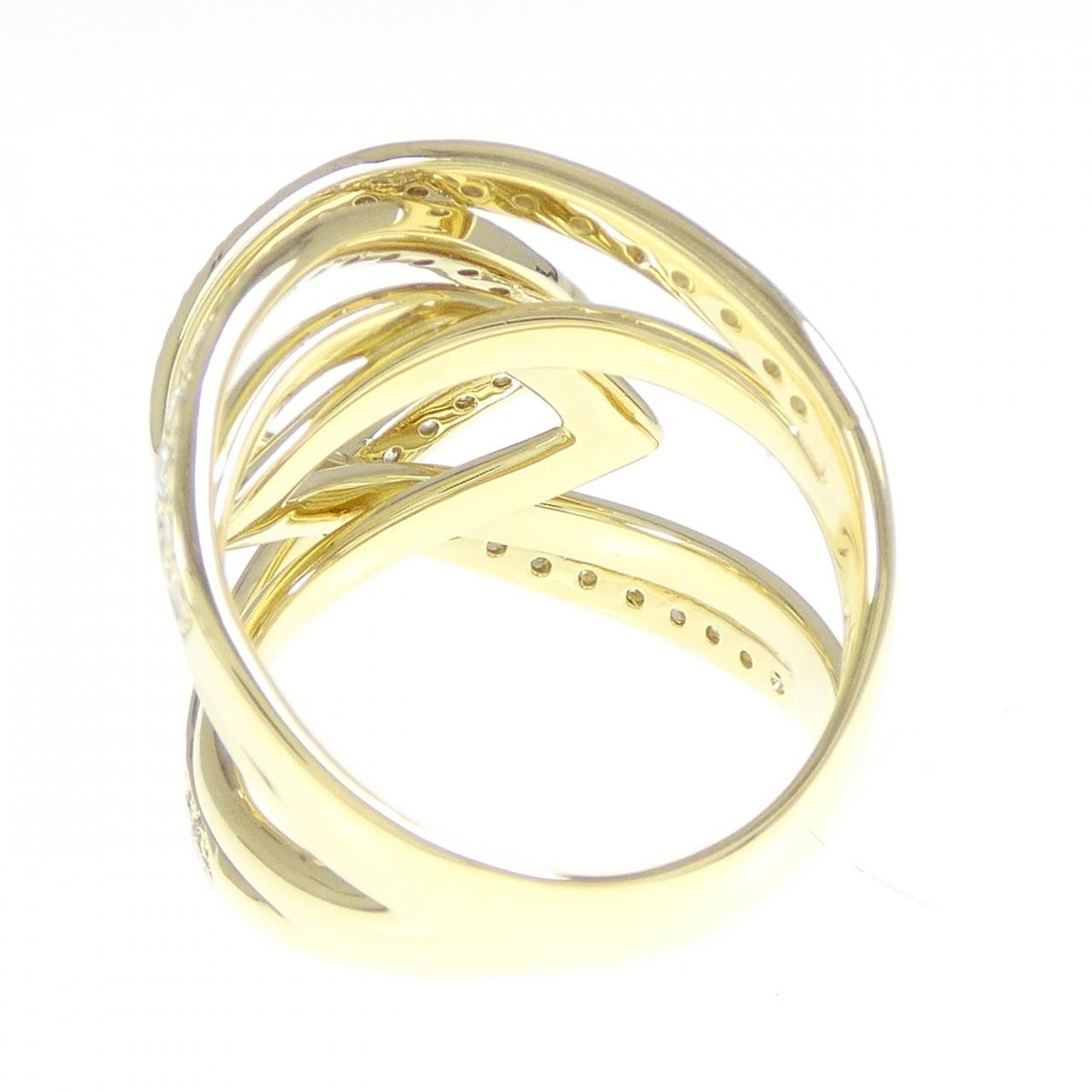 K18YG ダイヤモンド リング 1.50CT