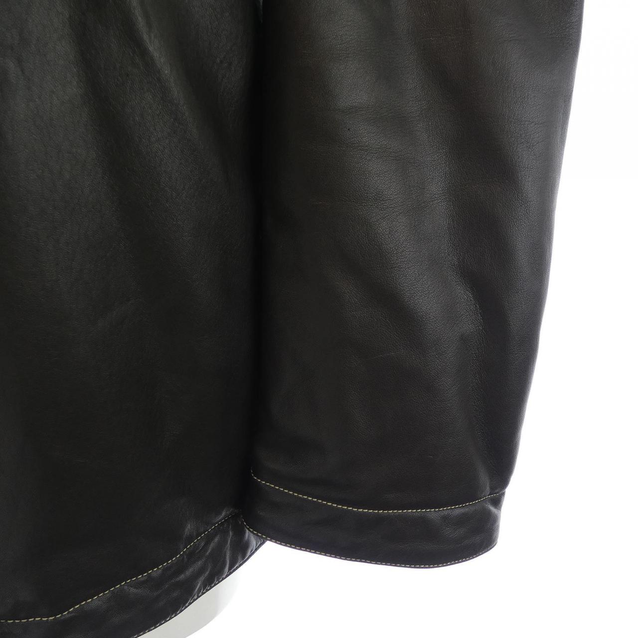 エルメス HERMES 82-5014 レザージャケット