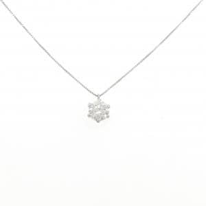 PT900/PT850 ダイヤモンド ネックレス 1.026CT G SI1 EXT