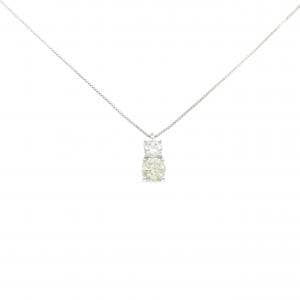 PT900/PT850 ダイヤモンド ネックレス 0.54CT