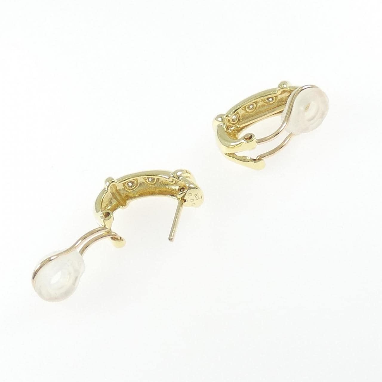 K18YG ダイヤモンド ピアス/イヤリング 0.18CT