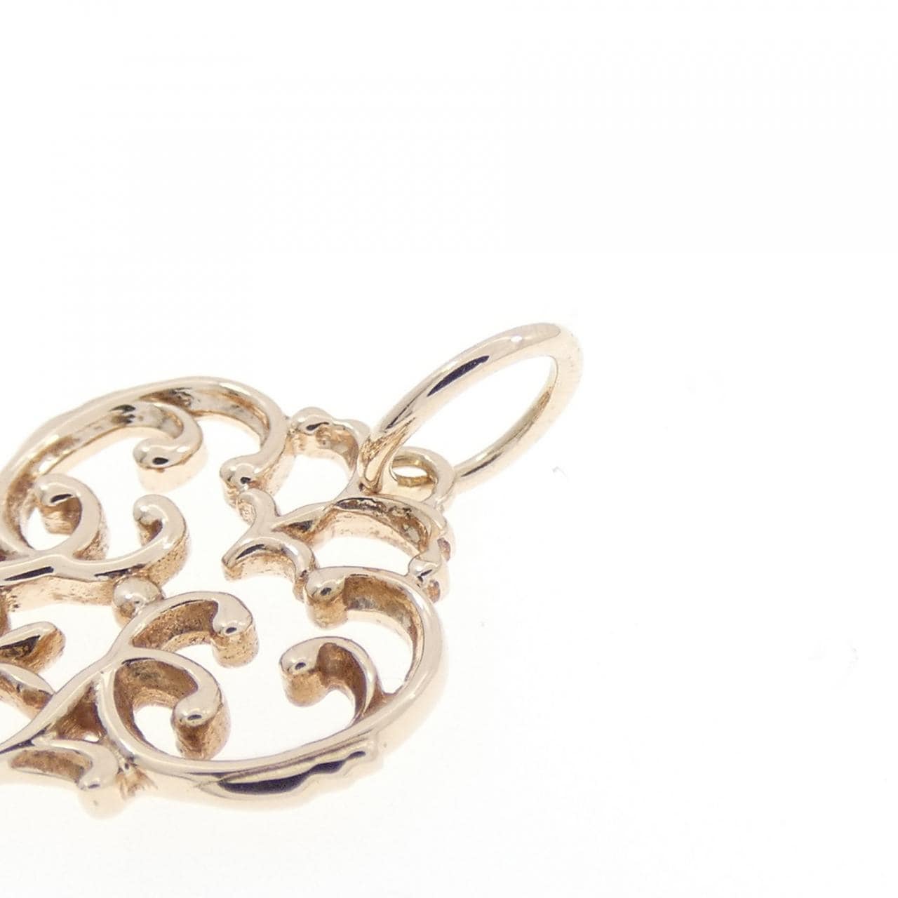 アガット キー ダイヤモンド ペンダント 0.014CT