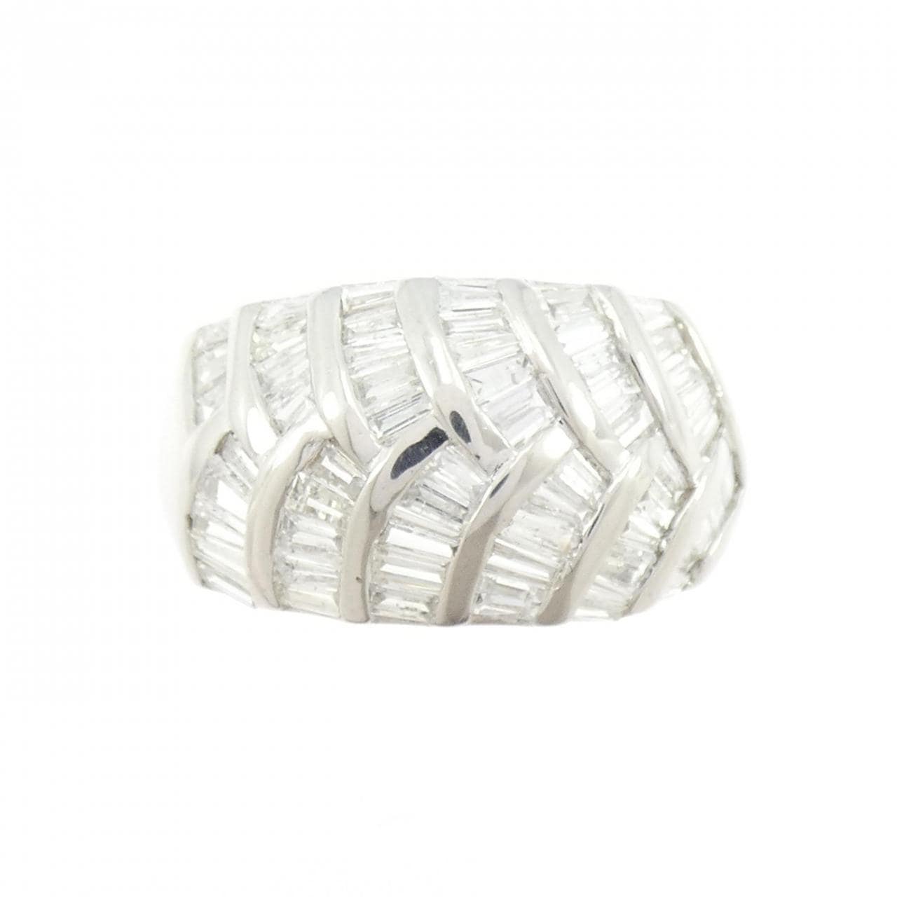 K18WG ダイヤモンド リング 1.50CT