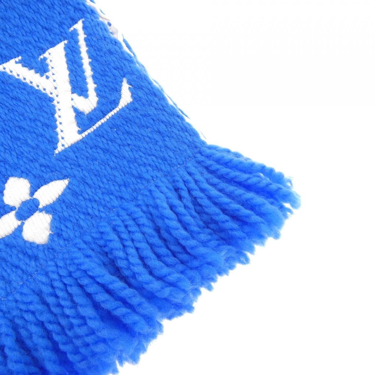 ルイヴィトン LOUIS VUITTON エシャルプ ロゴマニア M71839 MUFFLER