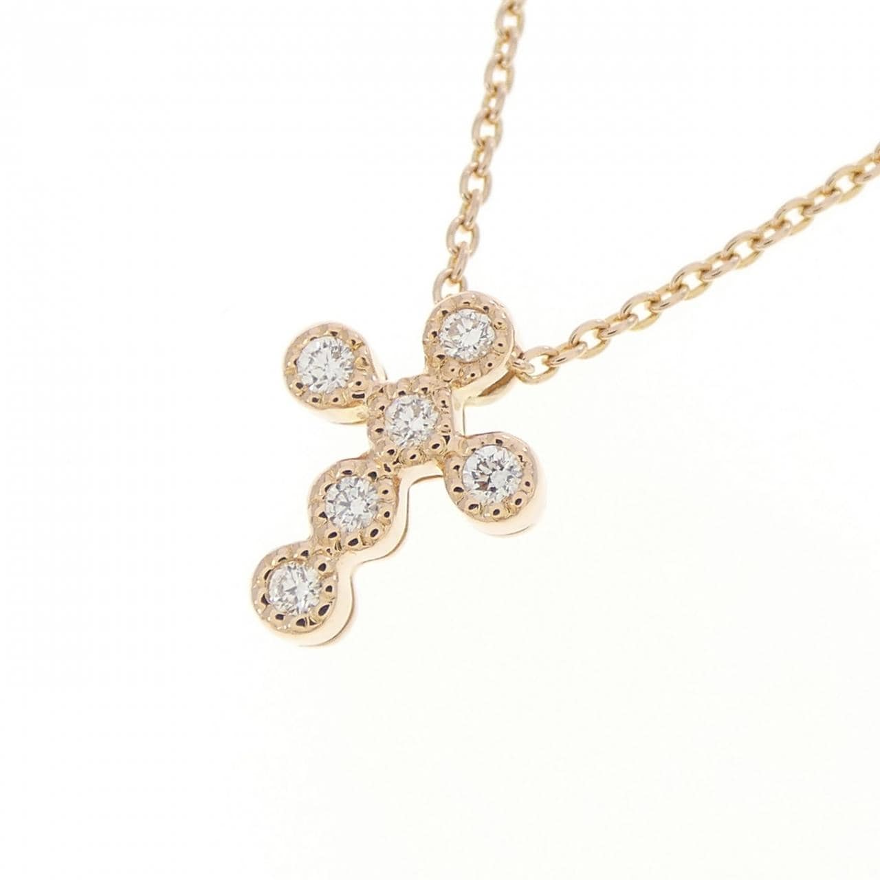 スタージュエリー ダイヤモンド ネックレス 0.04CT