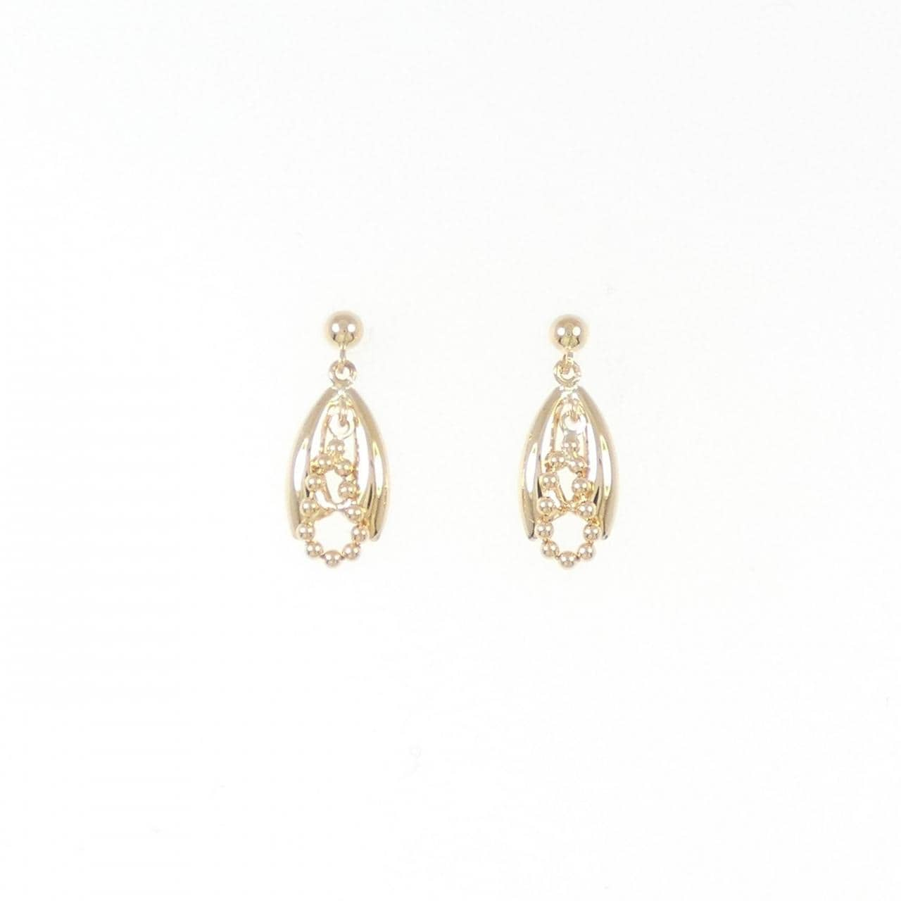 K18YG earrings