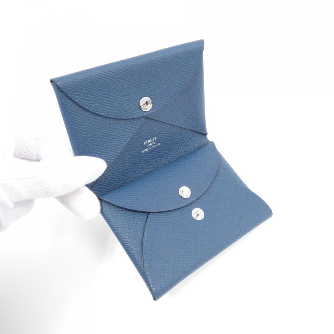 【未使用品】エルメス カルヴィ デュオ 083035CK コインケース