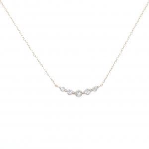 K18PG ダイヤモンド ネックレス 0.30CT