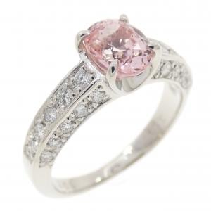 PT900 パパラチアサファイヤ リング 1.205CT