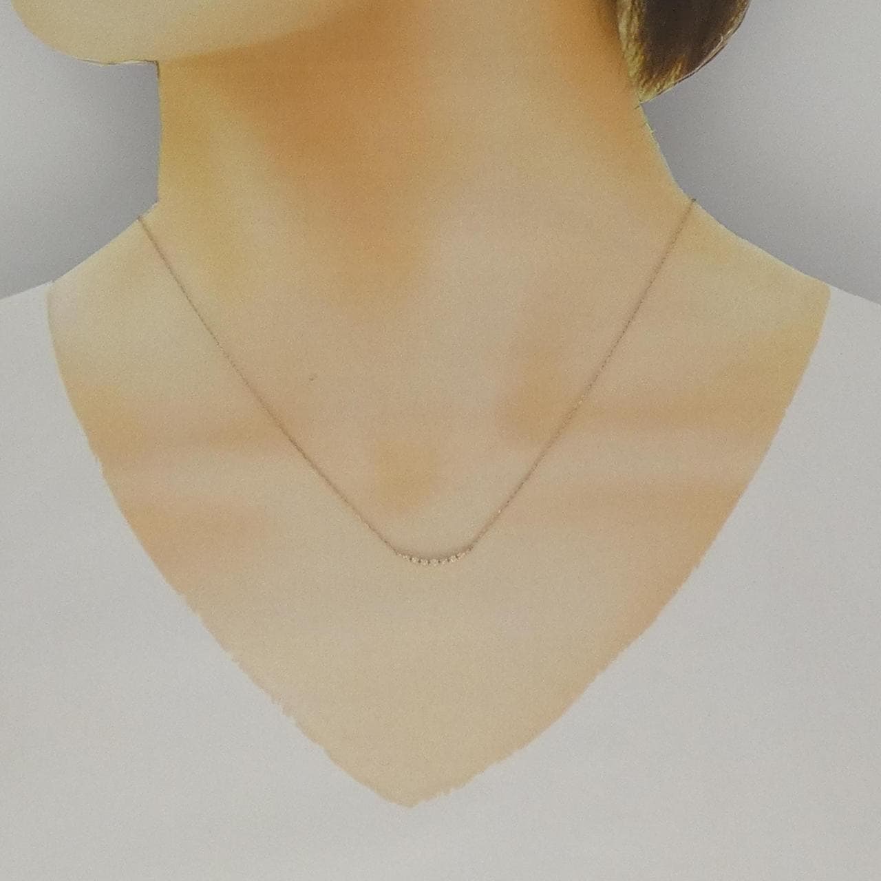 4゜C ダイヤモンド ネックレス