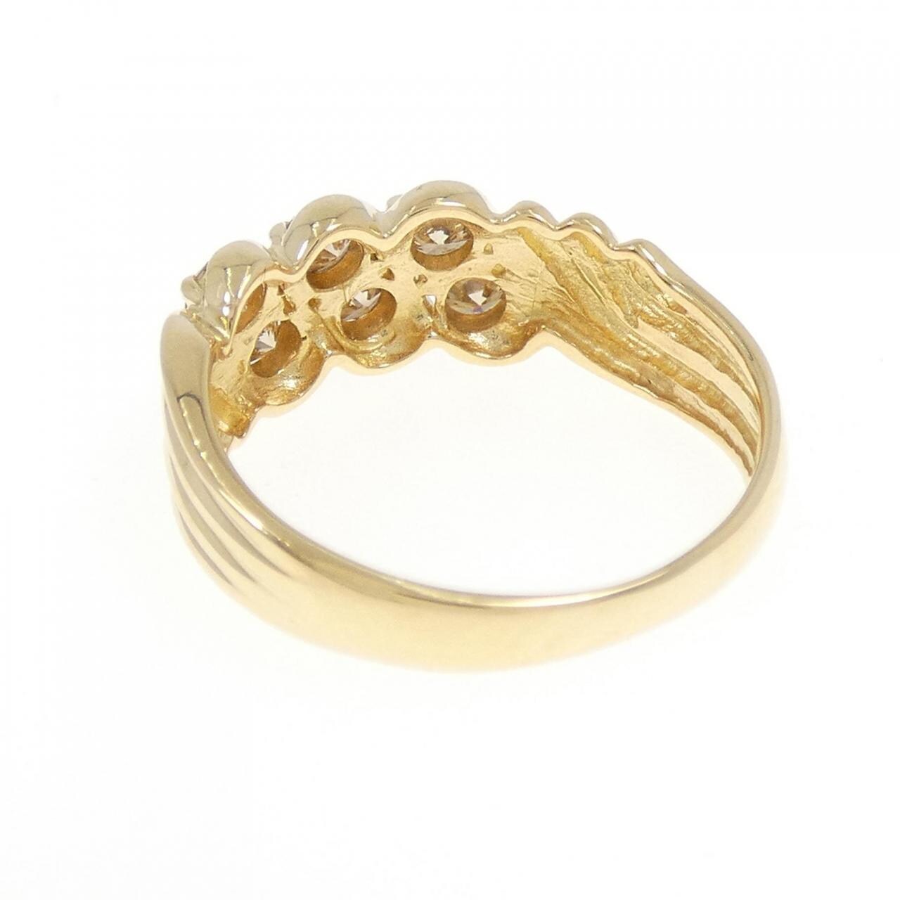 K18YG ダイヤモンド リング 0.50CT