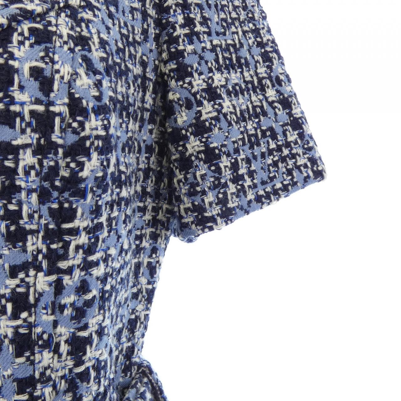 ルイヴィトン LOUIS VUITTON モノグラムツイードスケーター FMDR29JM8 ワンピース