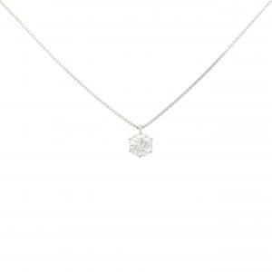 PT900/PT850 ダイヤモンド ネックレス 0.350CT F SI1 Good