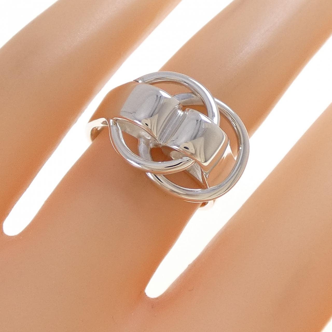 【ヴィンテージ】エルメス ドゥ ザ ノー リング