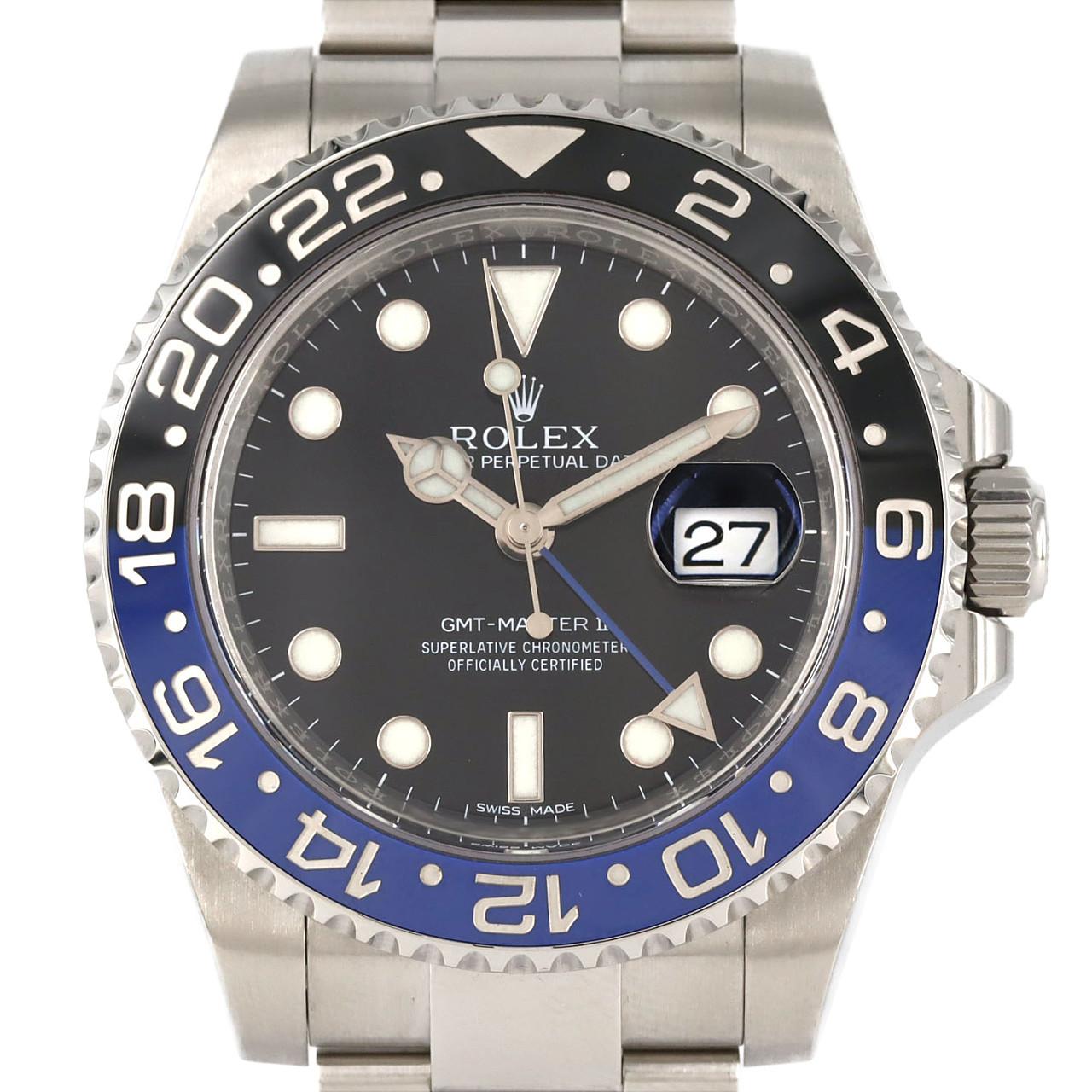 ロレックス GMTマスターⅡ 116710BLNR SS 自動巻 ランダム番