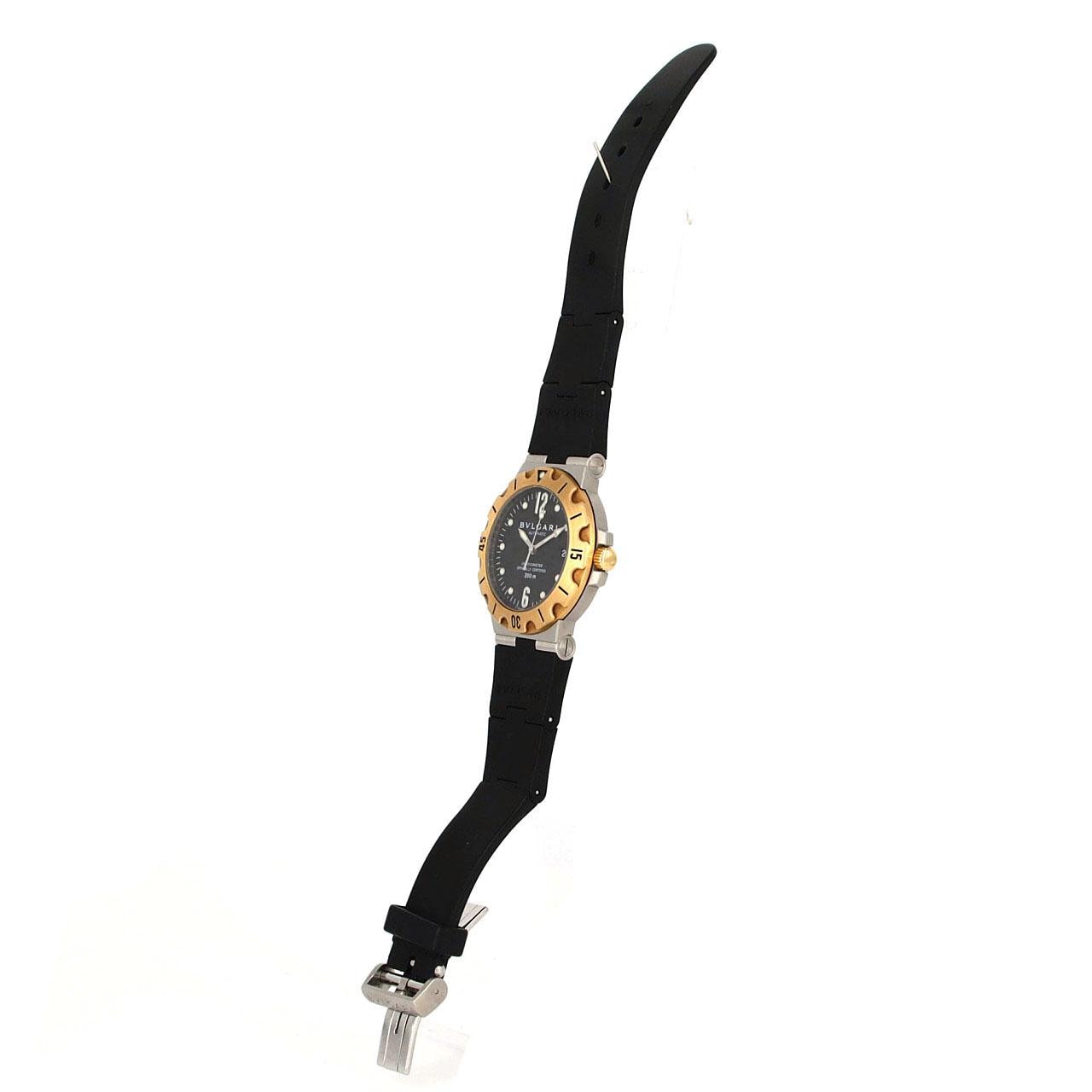 【ノーメンテナンス還元価格】ブルガリ ディアゴノスクーバ SD38SGVD SSxYG 自動巻