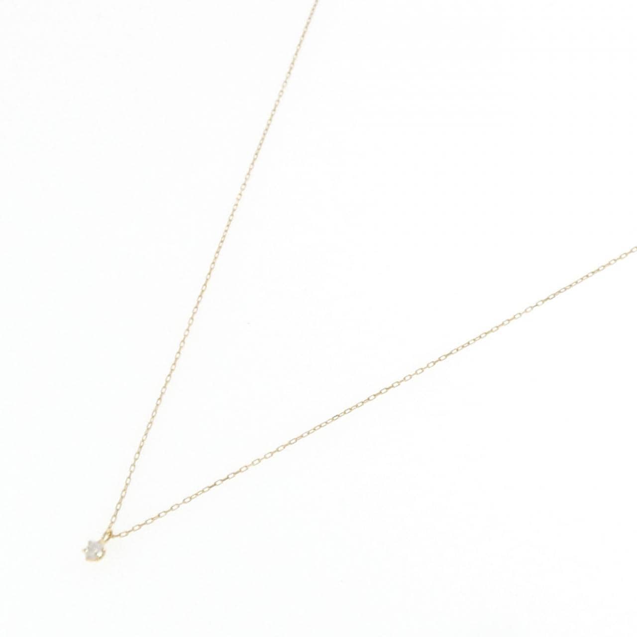 シエナ ロゼ ダイヤモンド ネックレス 0.05CT