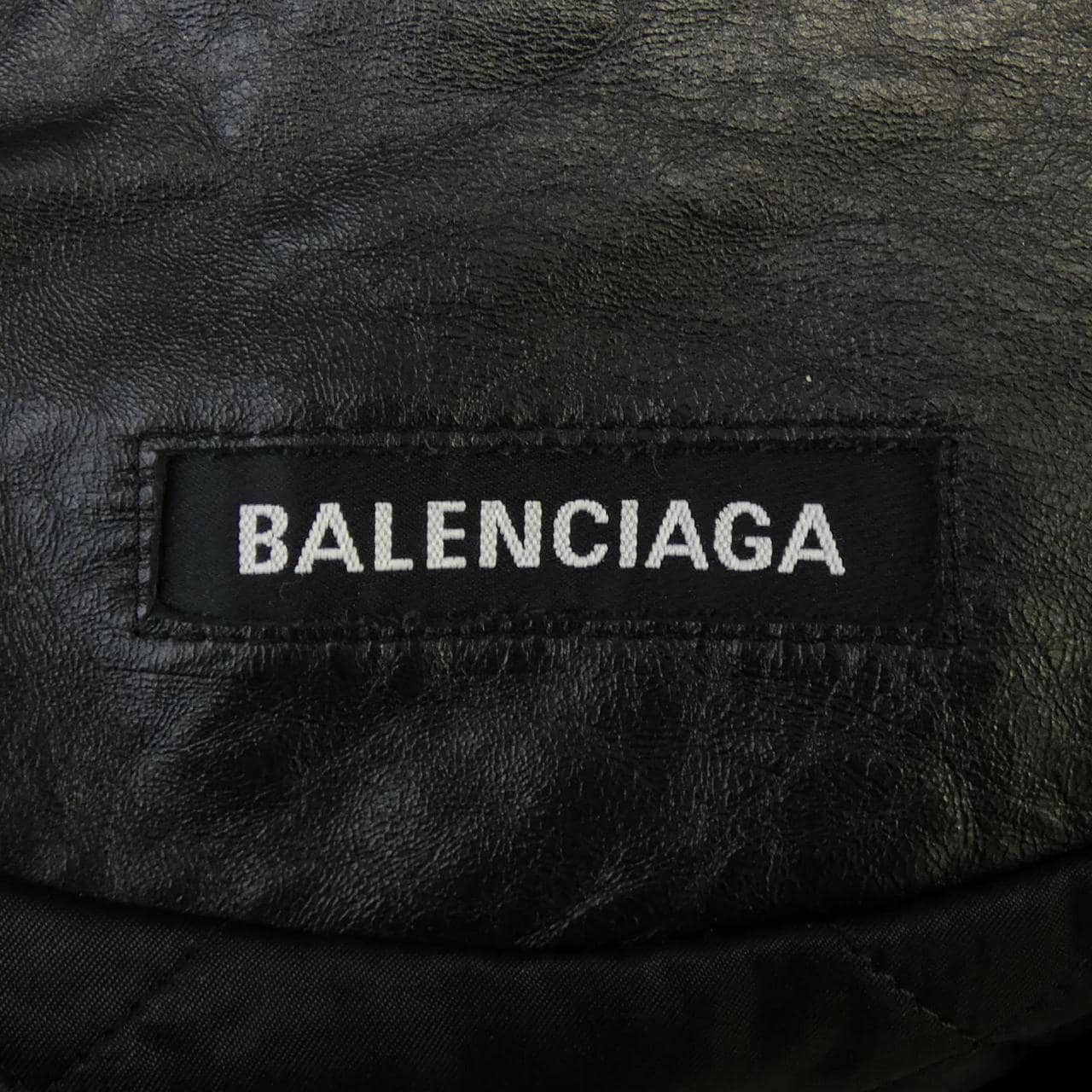 バレンシアガ BALENCIAGA 507398 TES24 レザーライダースジャケット
