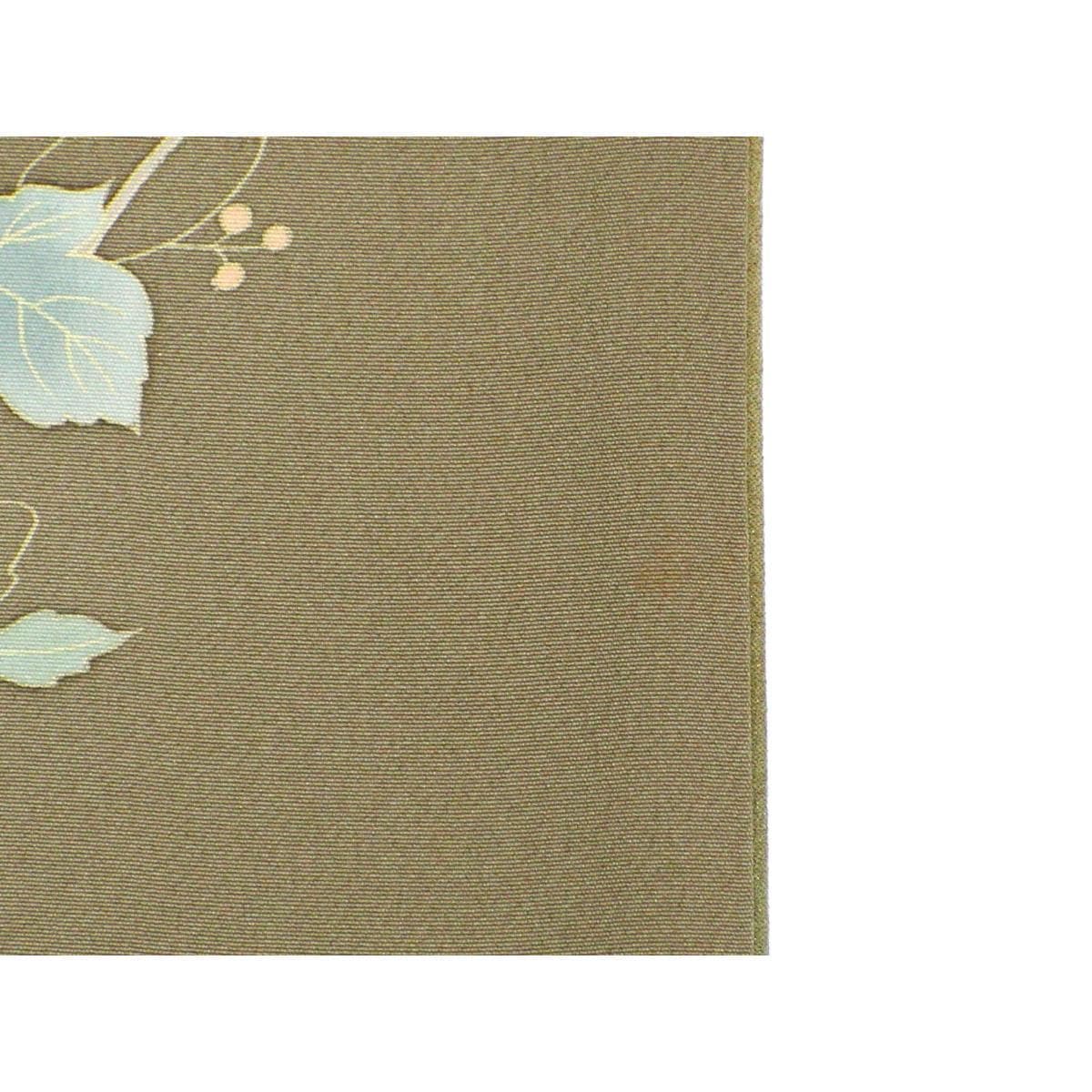 【未使用品】訪問着　友禅金彩加工　刺繍入り　ボカシ染　身丈Ｓ寸