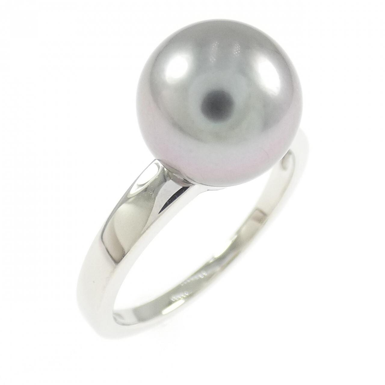 PT9999 黒蝶パール リング 10.0mm