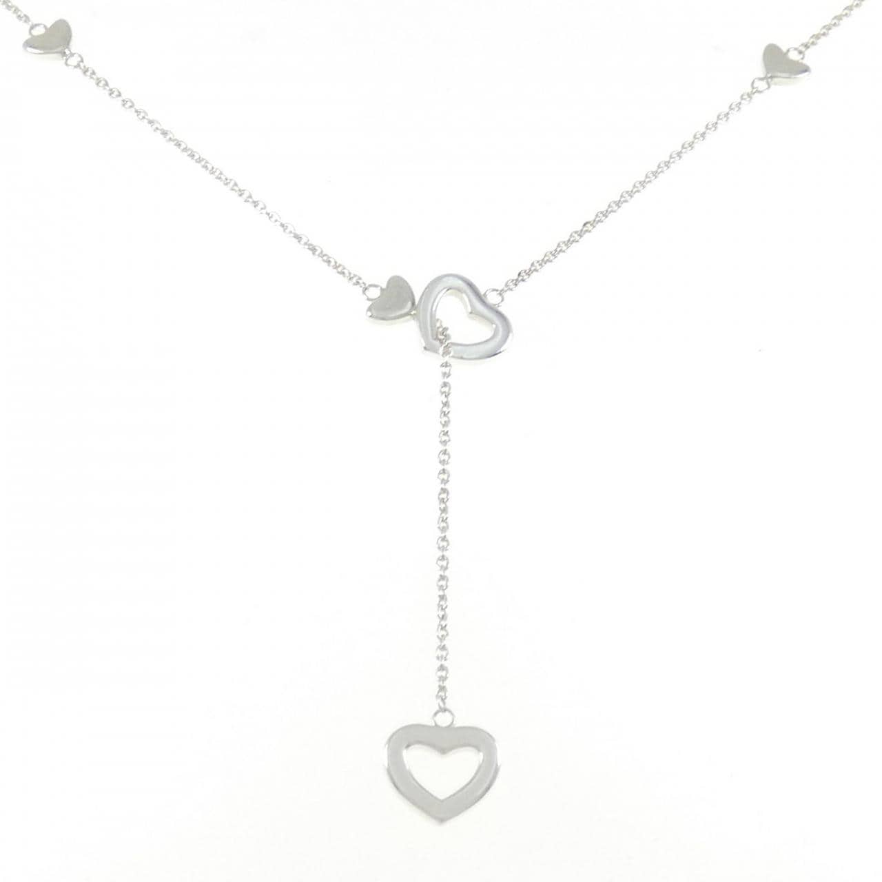 TIFFANY Heart Link Lariat Necklace