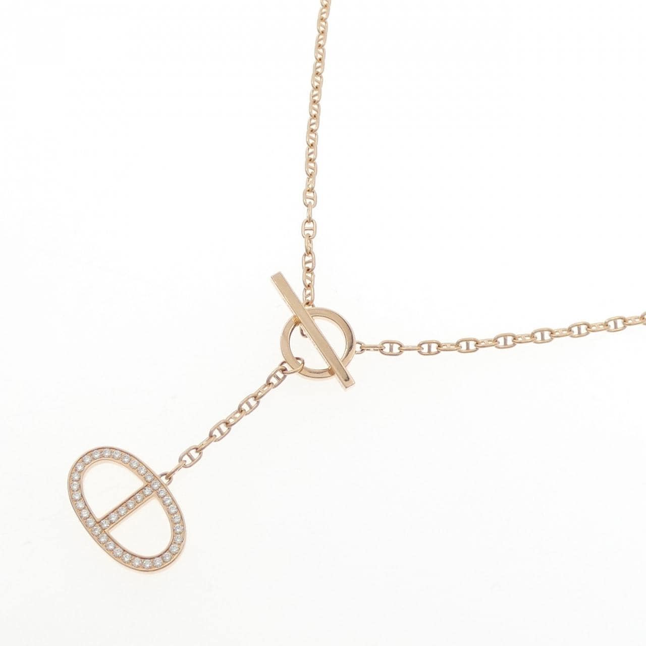 エルメス シェーヌダンクル コントゥール ネックレス