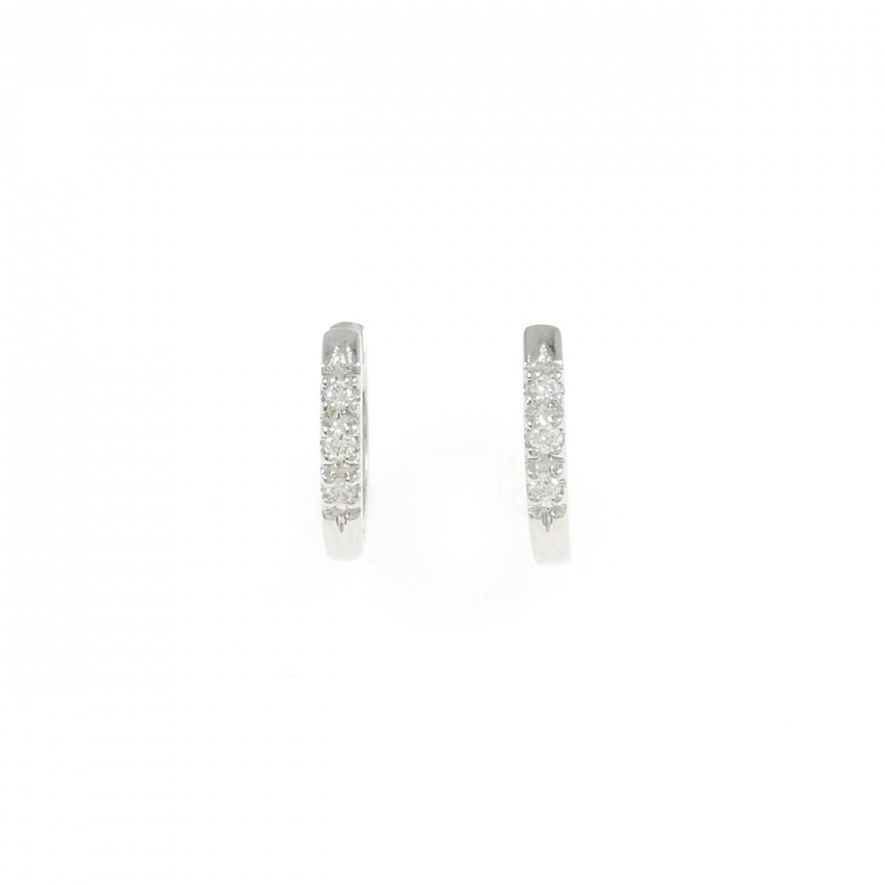 PT900 ダイヤモンド ピアス