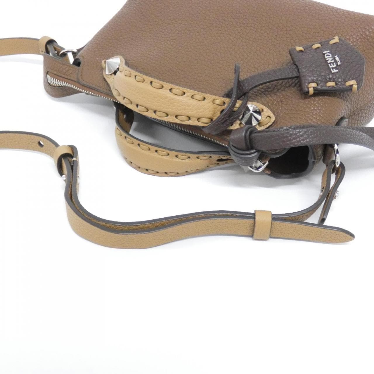 フェンディ SELLERIA ミニ バイ ザ ウェイ 8BS098 AV1J ショルダーバッグ