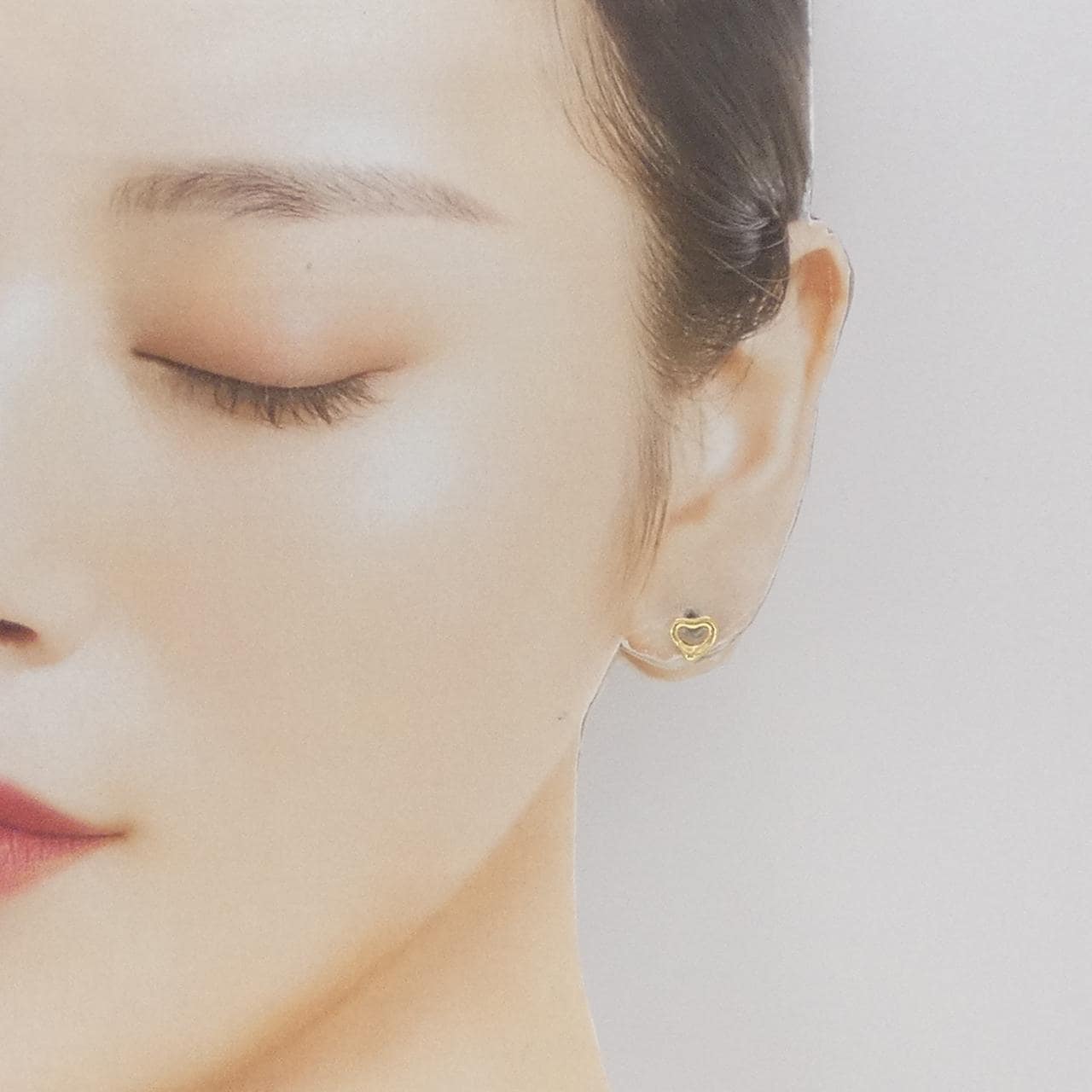 ティファニー オープンハート ピアス