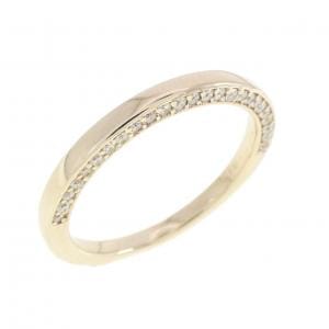 [Remake] K10YG Diamond Ring 0.12CT