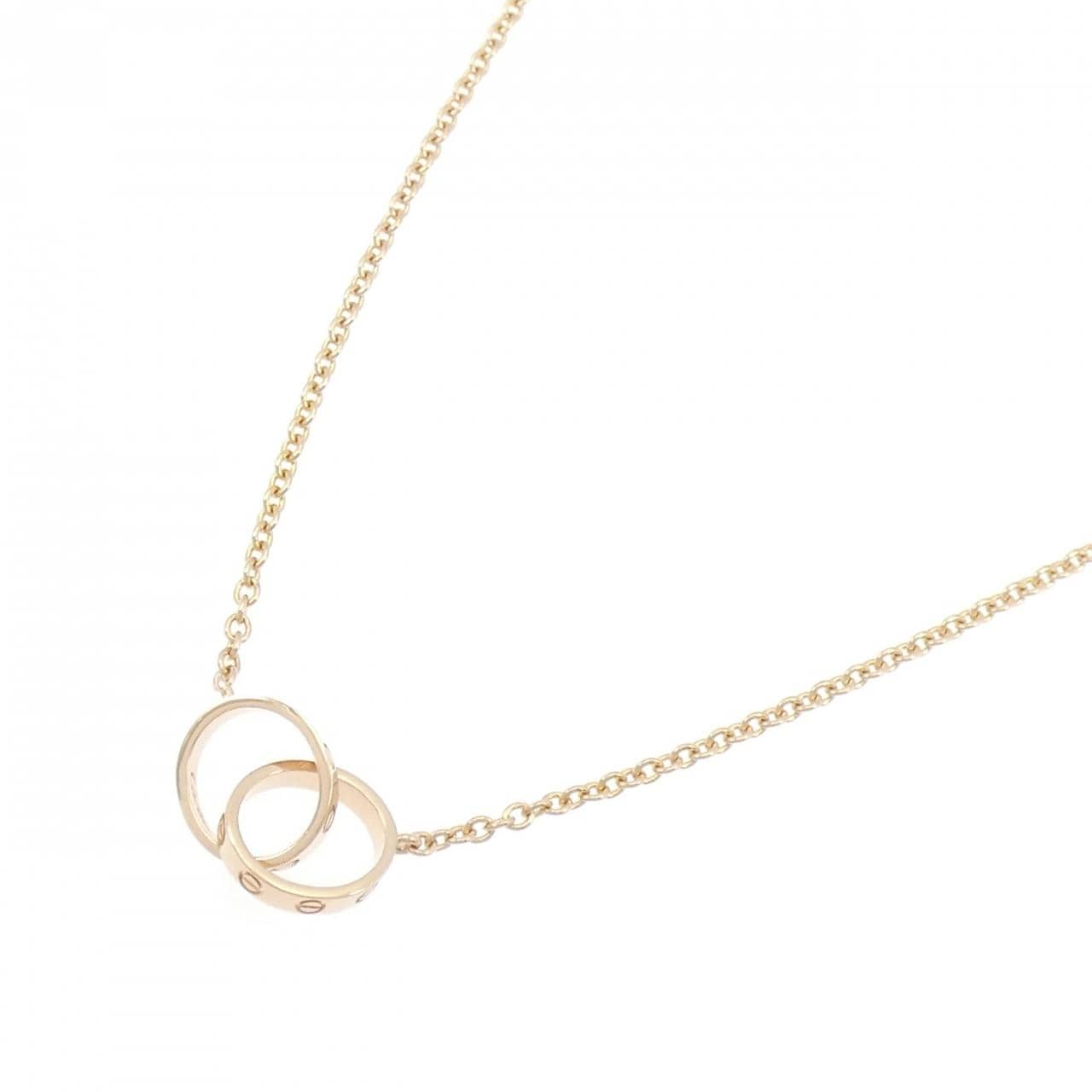 カルティエ ベビーラブ ネックレス