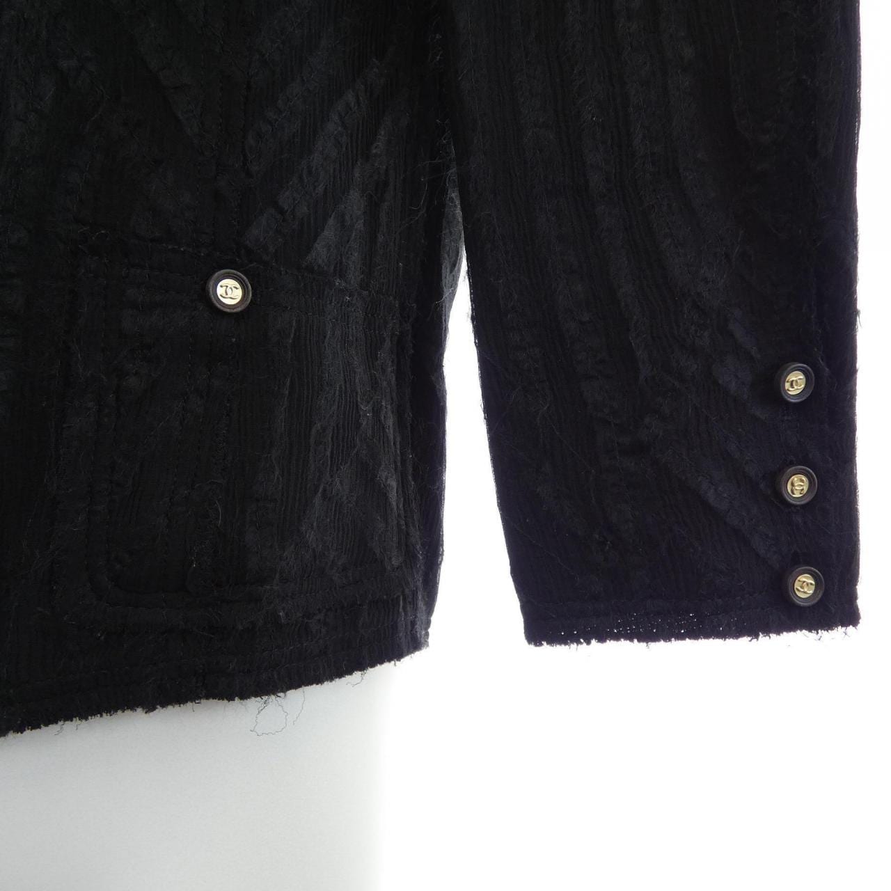 【ヴィンテージ】シャネル CHANEL P21321W03138 03P ノーカラージャケット